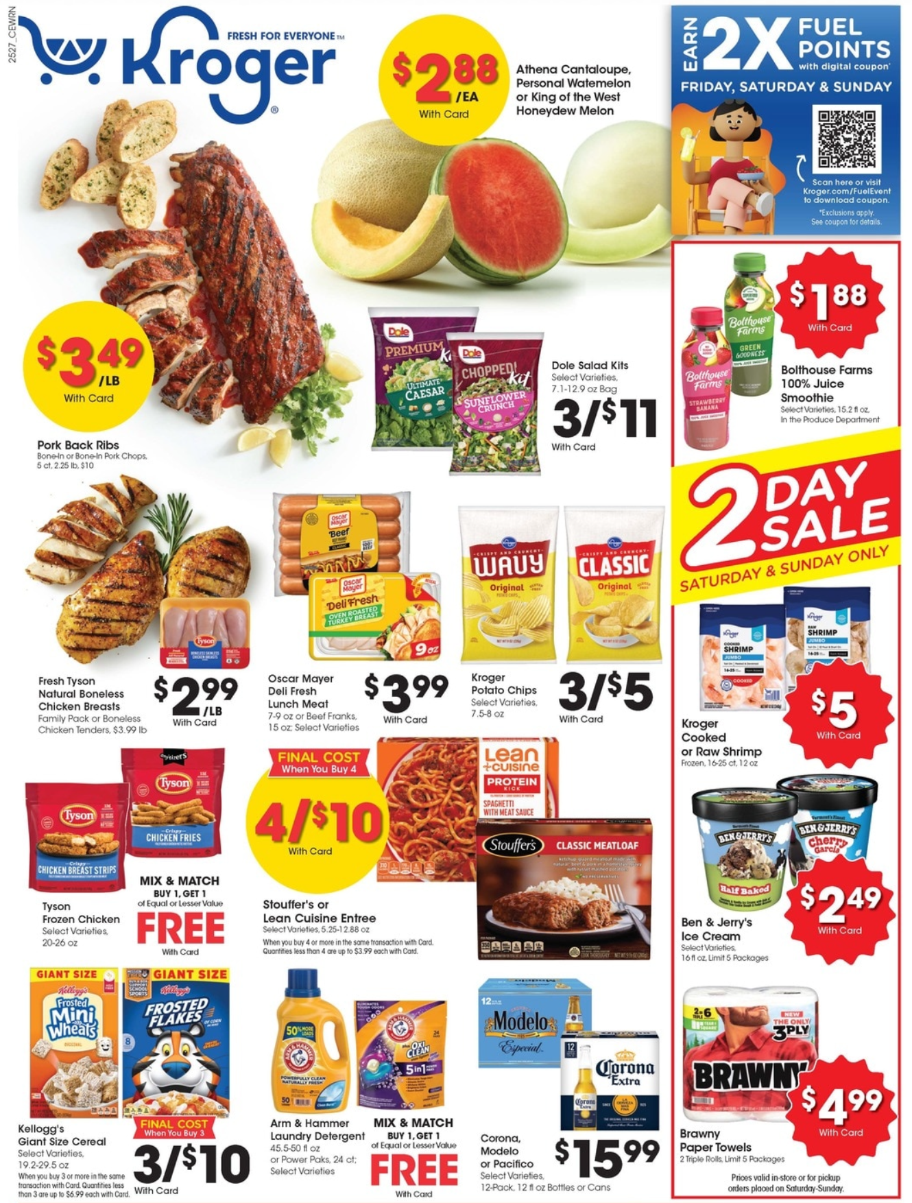 WEEKLY KROGER AD 6TH August