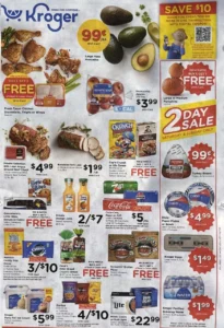 kroger weekly ad scan page 1