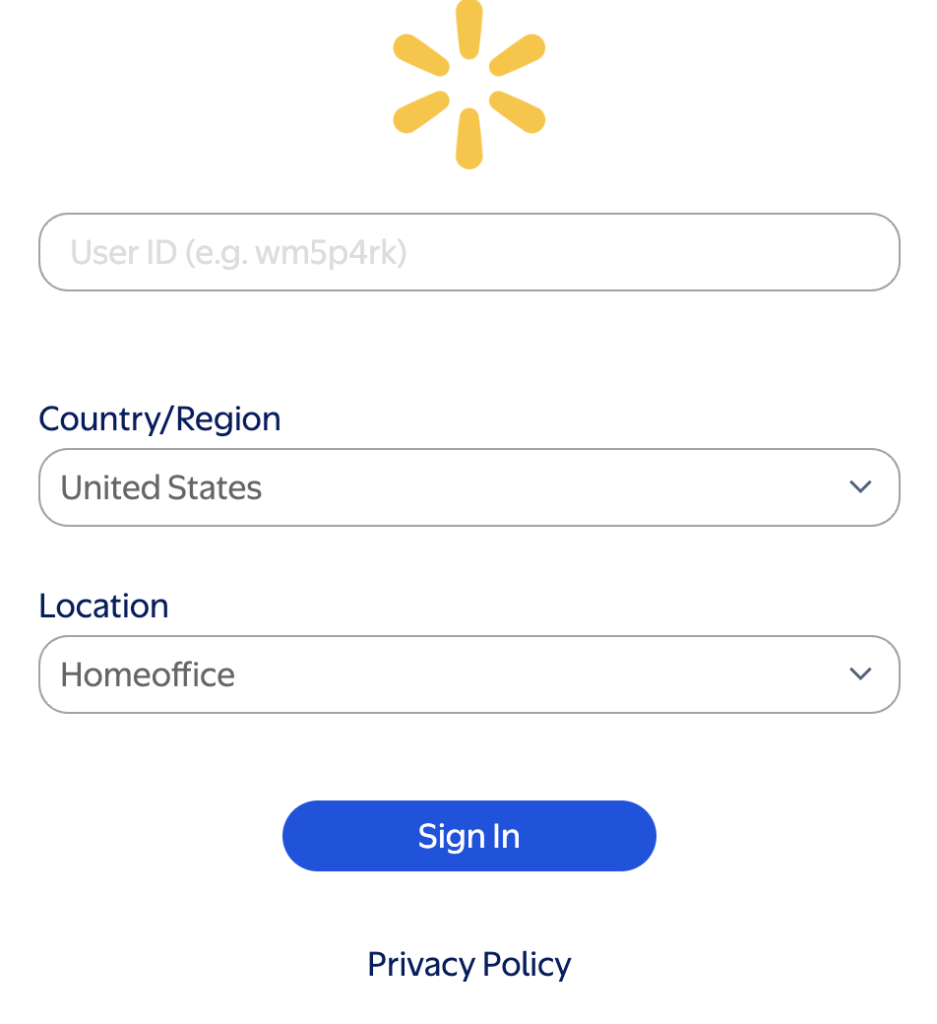 WalmartOne (OneWalmart) Login