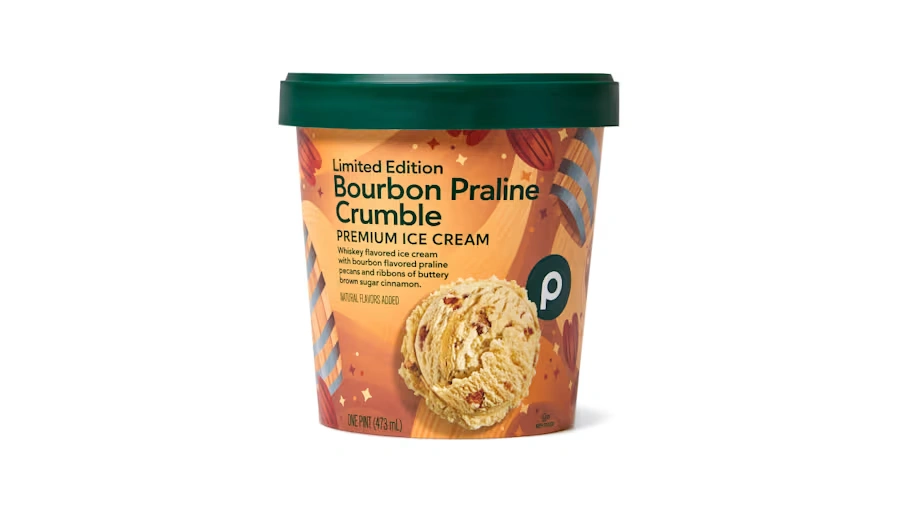 Bourbon Praline Crumble - Limited Ice cream - Publix