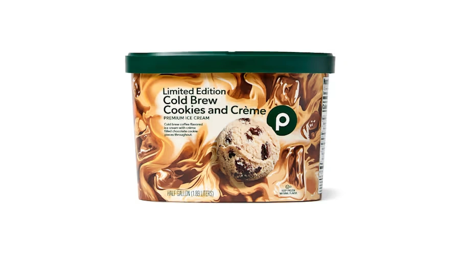 Cold Brew Cookies and Creme - Limited Ice cream - Publix
