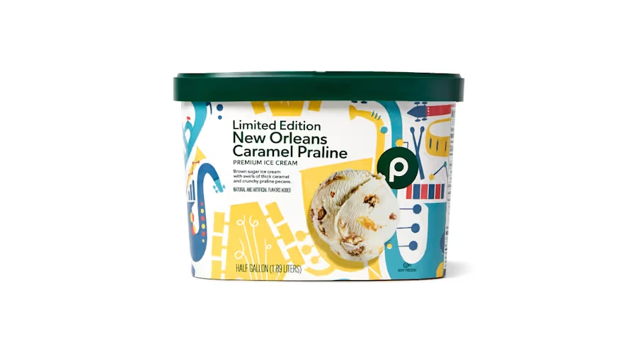 New Orleans Caramel - Limited Ice cream - Publix
