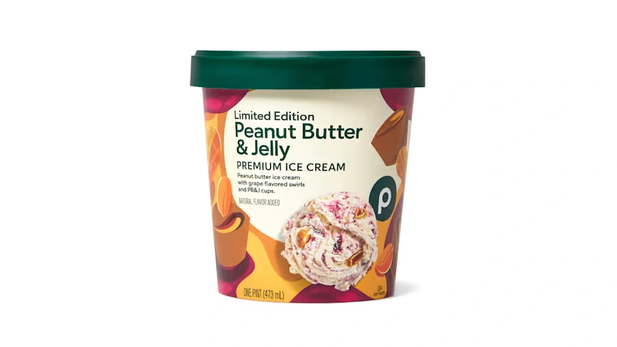 Peanut Butter and Jelly - Limited Ice cream - Publix